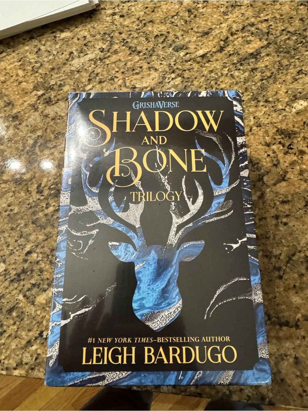 Source Unknown Blue and Gold Shadow and Bone Trilogy Hardcover Set